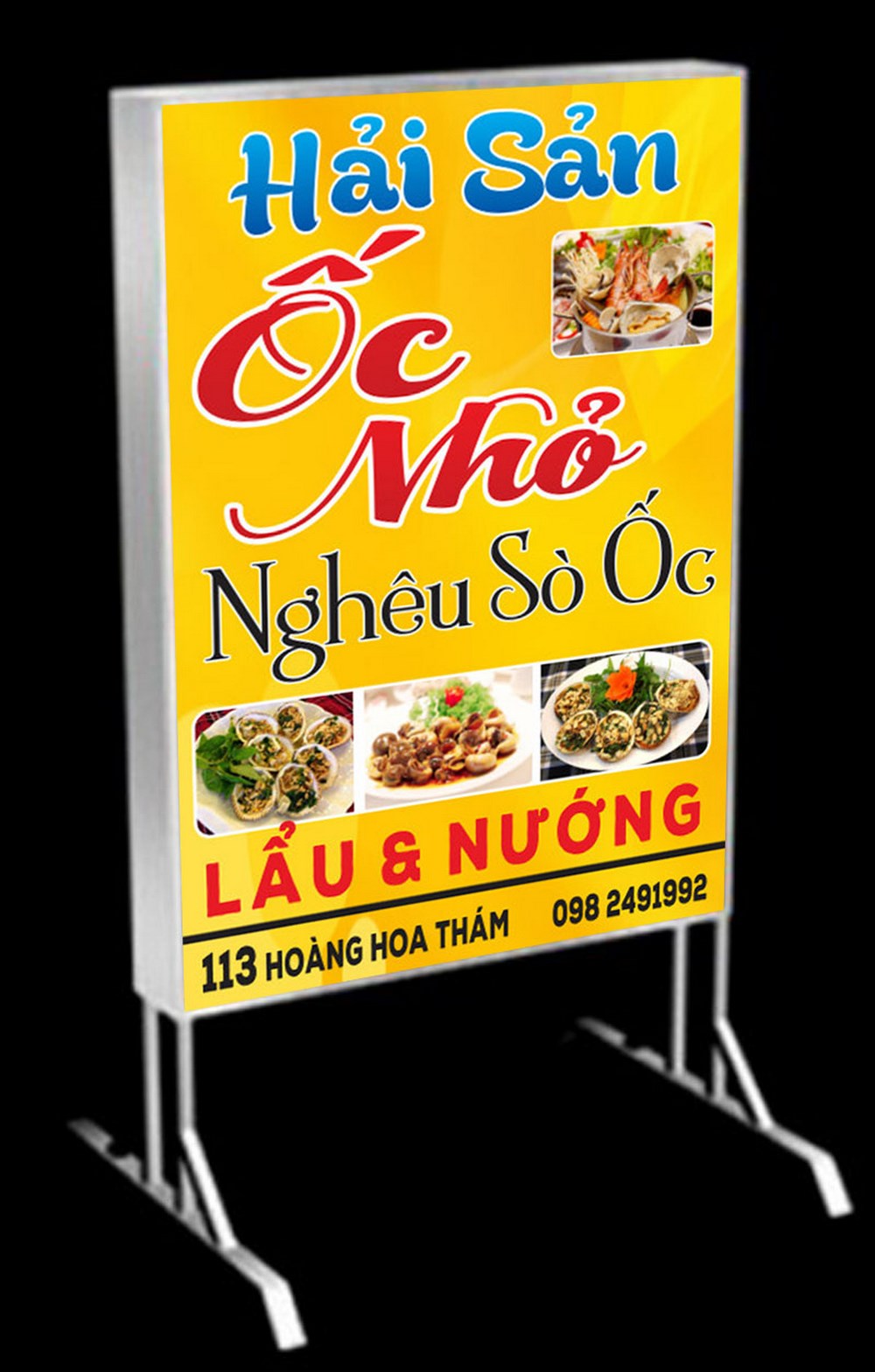 Biển Vẫy Quán Ốc